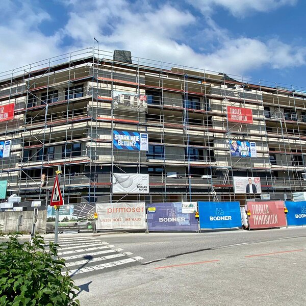 Baufortschritt Salurnerstrasse | © Tiroler Immobilien Baufortschritt Salurnerstrasse | © Tiroler Immobilien