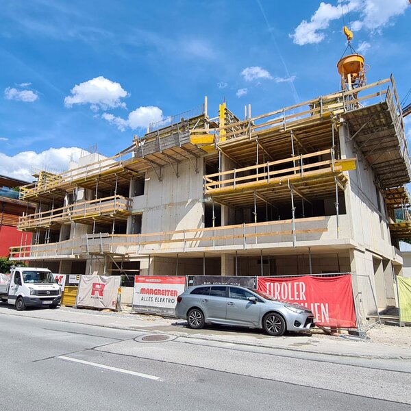 Baufortschritt Zell am Ziller | © Tiroler Immobilien Baufortschritt Zell am Ziller | © Tiroler Immobilien