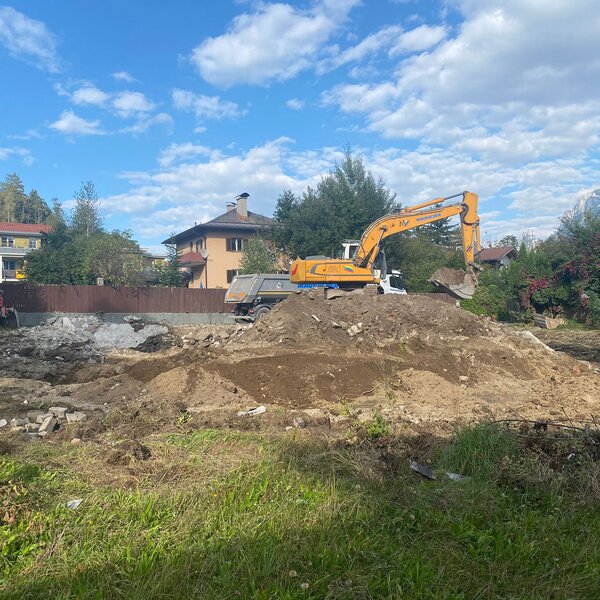 Abbrucharbeiten – Doktor Prem Straße – Tiroler Immobilien Abbrucharbeiten – Doktor Prem Straße – Tiroler Immobilien