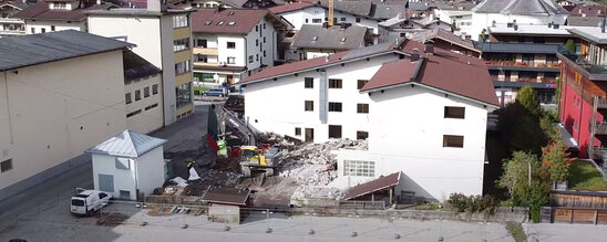 Abrissarbeiten in Zell am Ziller | © Tiroler Immobilien Abrissarbeiten in Zell am Ziller | © Tiroler Immobilien